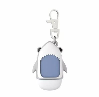 Estuché con botella antibacterial Shark tiburón